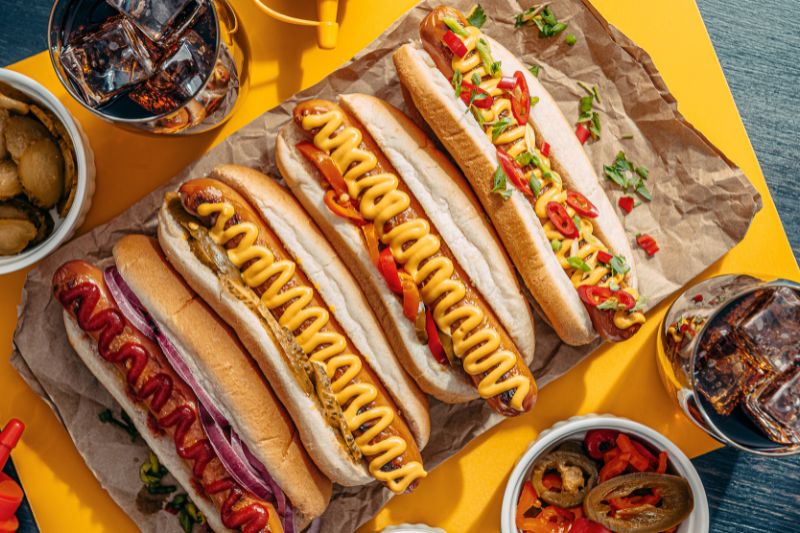 Hot dog variációk